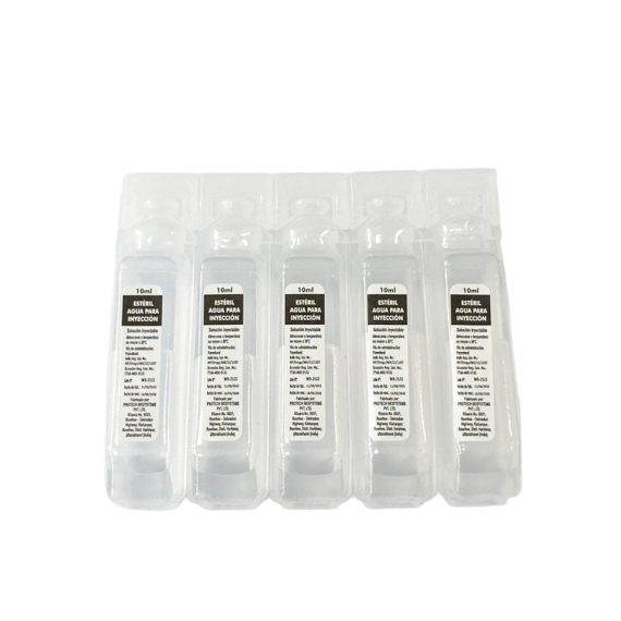 AGUA DESTILADA 10ml