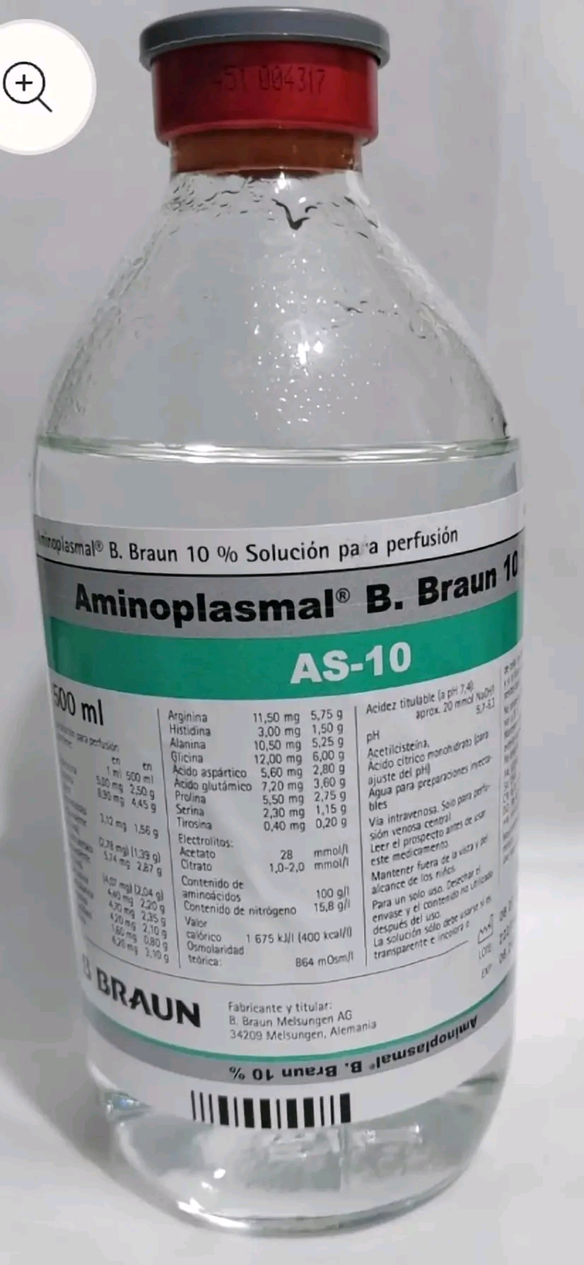 AMINOPLASMAL SUERO