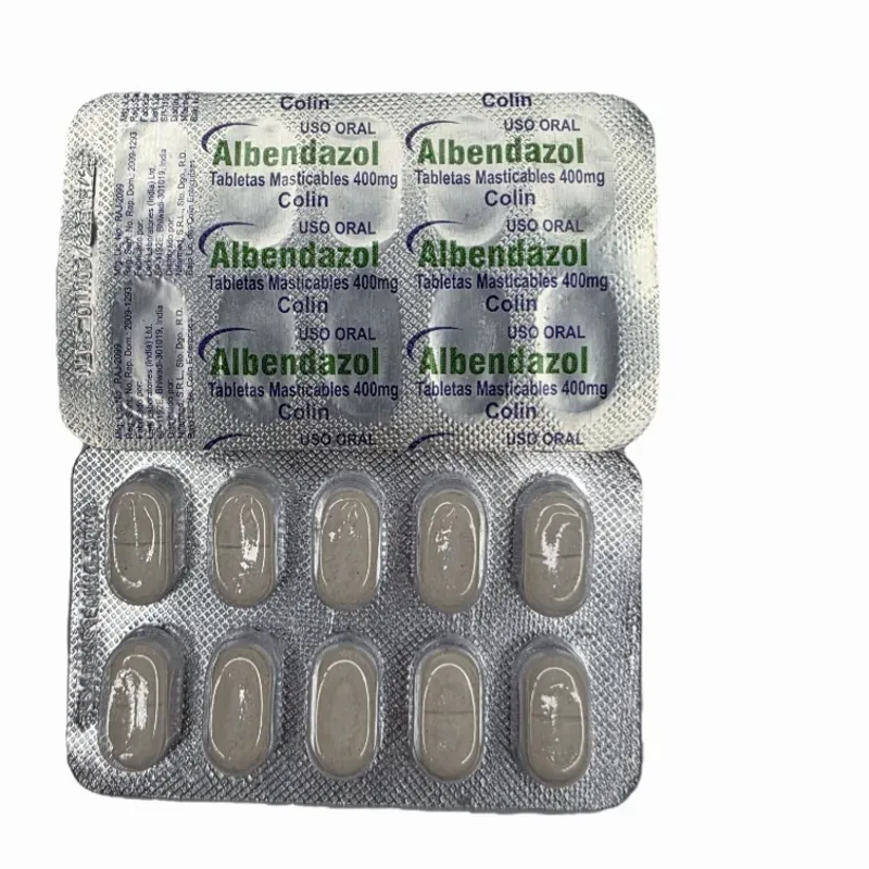 ALBENDAZOL 400mg 10TB